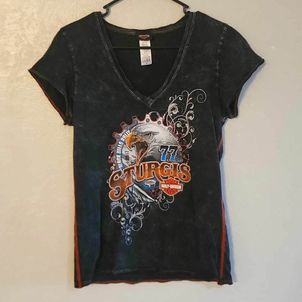 SMALL, STURGIS HARLEY-DAVIDSON T-SHIRT